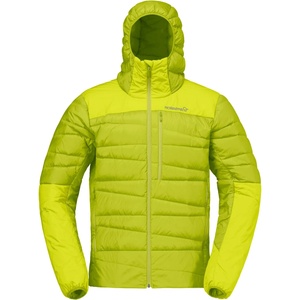 Norrøna Мъжко пухено яке Norrøna Falketind Down750 Hood Down jacket - Dark Citron / Tender Shoots - размер XL (004-3171-0614)