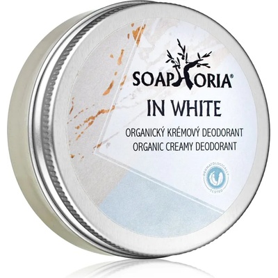 SOAPHORIA In White Organic Creamy Deodorant дамски органичен кремообразен дезодорант 50ml