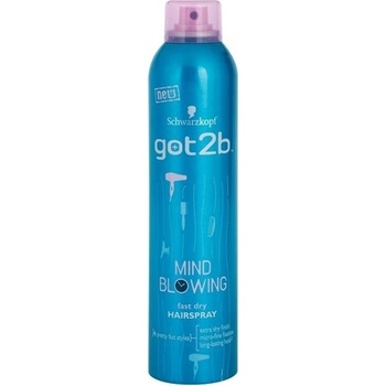 got2b Mind Blowing Fast Dry Hairspray rychleschnoucí lak na vlasy 300 ml