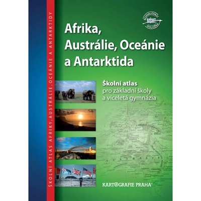 Školní atlas Afrika, Austrálie,Oceánie