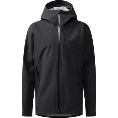 Haglöfs Мъжко водоустойчиво яке Haglöfs Front Proof II Jacket Waterproof jacket - True Black (002-3538-0413)