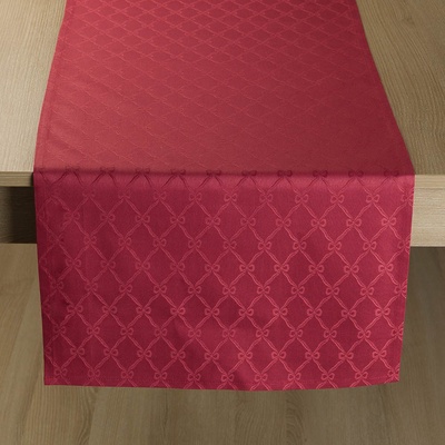 Veba Ubrus Garbo Mašličky bordó 40x120 cm