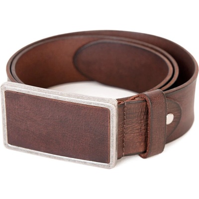 Alpenleder opasek kožený Belt Rhein hnědý