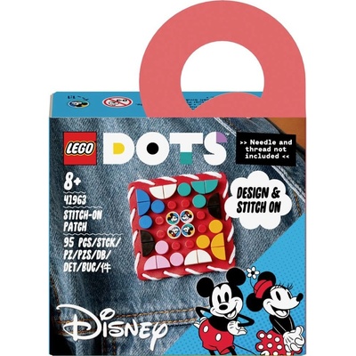 LEGO® DOTS™ 41963 Nášivka Myšák Mickey a Myška Minnie