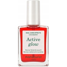 Manucurist - Zpevňující lak na nehty Active Glow Cranberry
