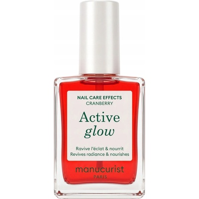 Manucurist - Zpevňující lak na nehty Active Glow Cranberry