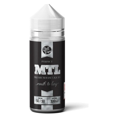 JustVape Beznikotinová báze MTL PG50/VG50 0mg 100ml – Zbozi.Blesk.cz