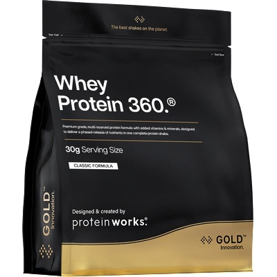 The Protein Works Суроватъчен протеин 360 ® 600 g шоколадова коприна