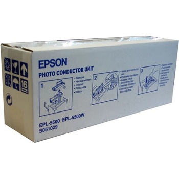 Epson БАРАБАННА КАСЕТА ЗА EPSON EPL 5500/5500W - DRUM UNIT - OUTLET - Black - PN S051029 (S051029)