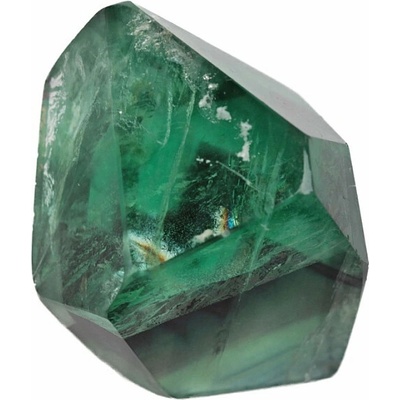 Nefertitis Fluorit duhový broušený 5 NF62976 - cca 3,9 x 2,8 cm, 36 g