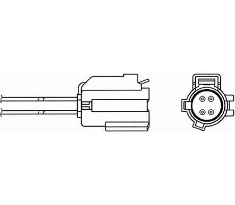 Lambda sonda NGK OZA521-C8
