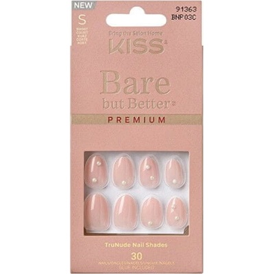 KISS Nalepovacie nechty Bare-But-Better Premium Nails Slay 30 ks