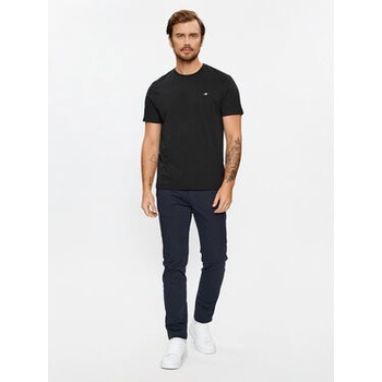 Gant tričko Reg Shield Ss čierne