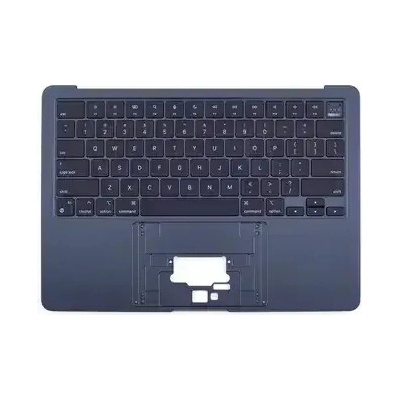Top Case s klávesnicou MacBook Air 13" (A3113 / 2024) – ISO čeština – polnočne čierny – Genuine OEM MAC0653