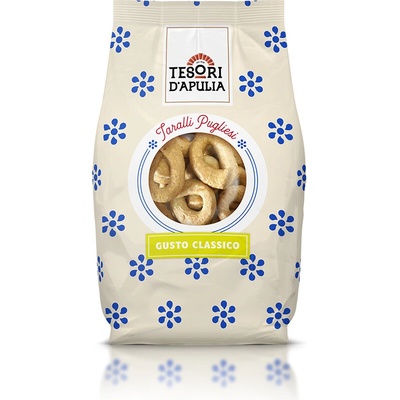 Tesori d’Apulia taralli s olivovým olejom Kartón (15ks) 400 g