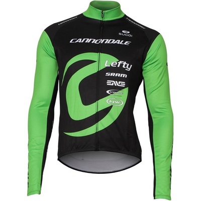 Cannondale s dlouhým rukávem Sugoi Evolution Pro Zap čer/zelená pánský