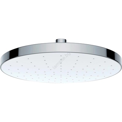 WENKO 24000100-душова глава с автоматично почистване 22, 5x22, 5 cm лъскав хром/бяла (WE0336)