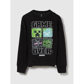 GAP & Minecraft čierna