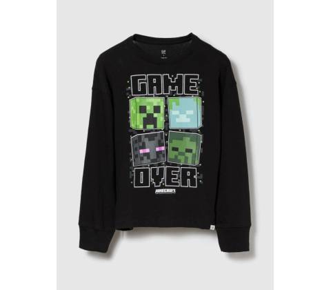GAP & Minecraft čierna