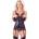Cottelli Collection lace top and thong M