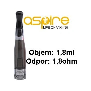 aSpire CE5 BDC clearomizer 1,8ohm čierny 1,8ml