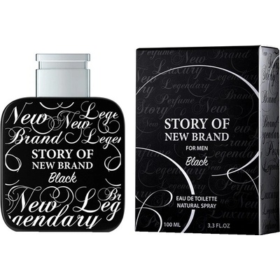 New Brand Story Of New Brand Black toaletní voda pánská 100 ml