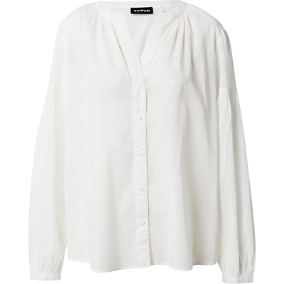 TAIFUN Блуза бяло, размер 36