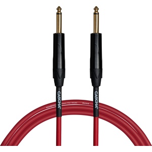 Cascha Advanced Line Guitar Cable Red 9 m Директен - Директен Инструментален кабел (CCA-G1RD9)
