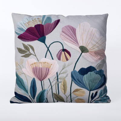 Takoy nepremokavý polyester pastelová lúka 1-HT-00319 45 x 45 cm