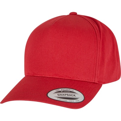 Flexfit 7707 Snapback 5 panelová COT557707akn99-mars red Červená mars