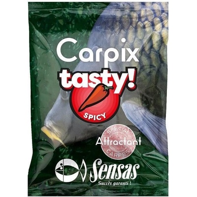 Sensas Práškový Posilovač Carpix Tasty Spicy 300 g