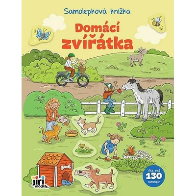 Samolepková knížka domácí zvířátka