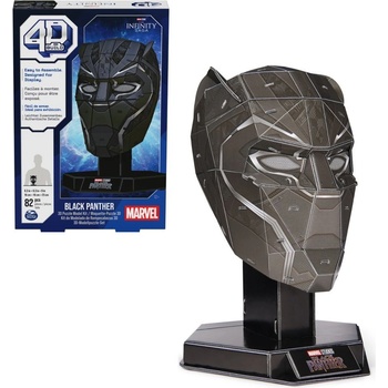 4D BUILD 3D Puzzle Marvel: Black Panter 82 ks