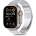 Tech-Protect Стоманена верижка за Apple Watch 6/7/8/9/10/SE/Ultra 1-2 (44/45/46/49 mm) от Tech-Protect Stainless Classic - Сребриста (5906302370870)