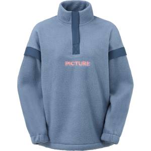 Picture Дамски поларен пуловер Picture Women's Velora 1/4 Fleece Fleece jumper - Vintage Indigo - размер XS (105-7536-0311)