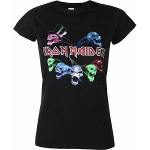 ROCK OFF Дамска тениска Iron Maiden - LOTB Live Album Skulls - ROCK OFF - IMTEE106LB
