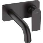 Hansgrohe Vernis Shape - Смесител за мивка за вграждане, EcoSmart, черен мат 71578670 (71578670)