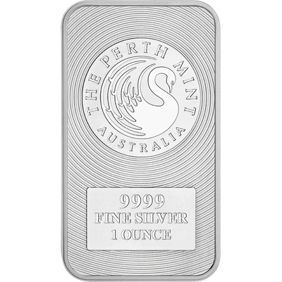 Perth Mint strieborná tehlička 1 oz