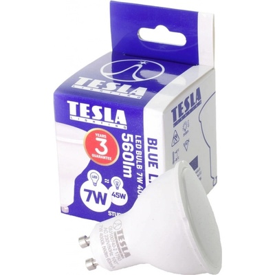 Tesla LED žárovka, GU10, 7 W, 560 lm, 4 000 K