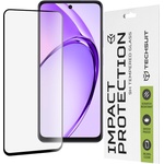 Techsuit Протектор за Oppo A40 4G / A60 5G - 111D Full Cover / Full Glue Glass - Черен