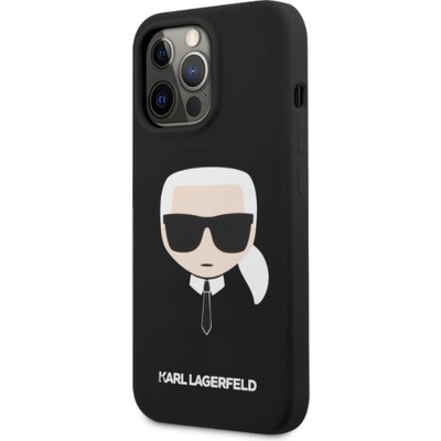 Karl Lagerfeld Apple iPhone 13 Pro Max Liquid Karl Head čierne