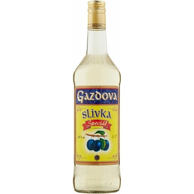 Gazdova Slivka Špeciál 38% 0,7 l (čistá fľaša)