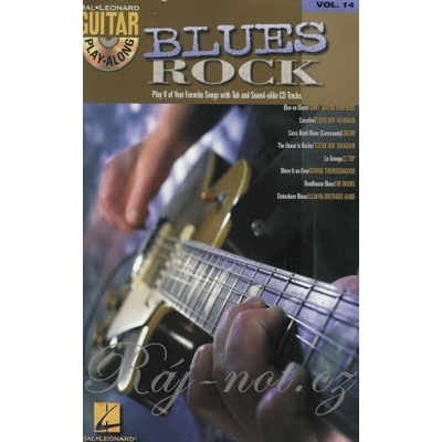 Guitar Play Along 14 BLUES ROCK gitara + tabulatúra