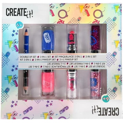 CANENCO Dětská make-up sada pro holky lesky, rtěnky a laky