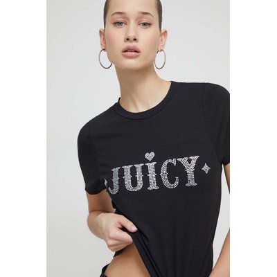 Juicy Couture Тениска Juicy Couture в черно (JCBCT223826.101)