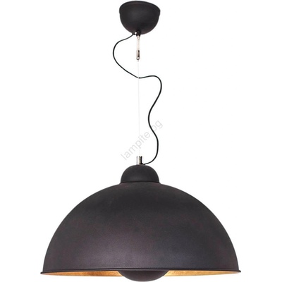 By Rydéns 2822330-4000 - Пендел на кабел CAPTAIN 1xE27/7W/230V черен (RS0082)