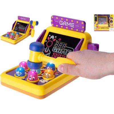 Plácni krtka Whack a mole baterie Světlo Zvuk – Zboží Živě
