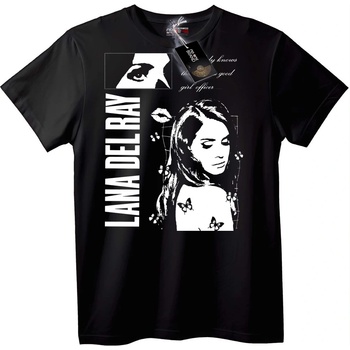 NOONEBRAND Тениска Lana Del Rey Музика - 2XL, White