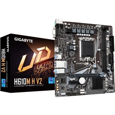 Дънна платка GIGABYTE H610M H V2 Socket 1700, DDR5 rev 1.0, Micro ATX (H610M H V2 DDR5)