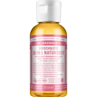 Dr. Bronner's přírodní tekuté mýdlo s třešňovými květy 18v1 60 ml